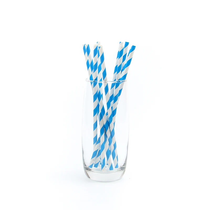 
for party juice bar beverage bendable paper straw for wine cocktail Color Paper drinking Straws wide mouth sharp paper straw 
