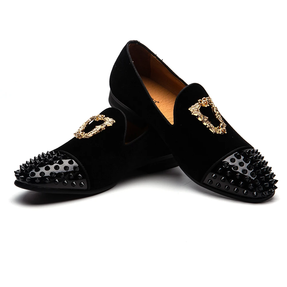MEIJIANA Men Loafers Leather Casual Shoes Men Dress Shoes