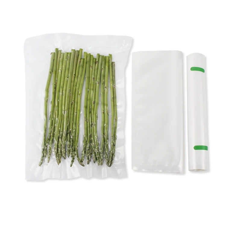 
Custom Pe Embossed Transparent Vacuum Sealer Bag Roll To Food Packaging Seal Pack Plastic Storage Bag For Reusable 