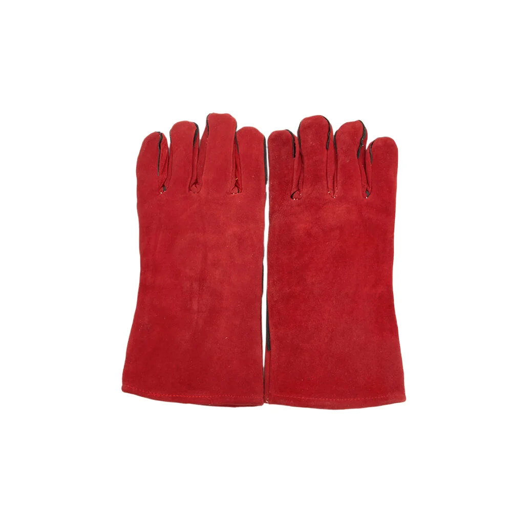 Cowhide Split Leather  Driver Gloves Custom Industrial Construction Safety Working  Protection Heavy Duty  Gloves Boa Lining