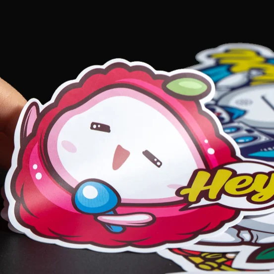 
Color Star DIY Children Cartoon Sticker Logo Sticker Customized Special-shaped Luggage Sticker Printing 