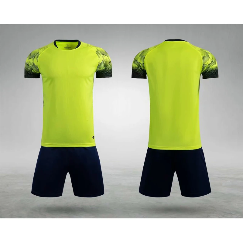
Online Thai Quality Sublimated Printed Sports Jersey Soccer Training Blank Short Sets Men 