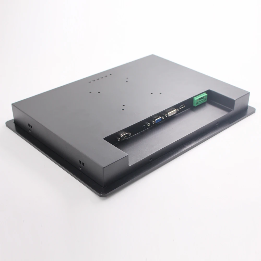 IP65 Фронтальная панель 19 дюймов rs232 сенсорный экран промышленный монитор с