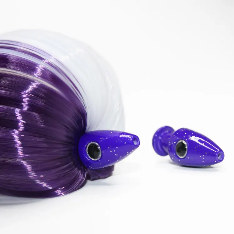 1/2, 1, oz Fishing trolling Sea Witch Heads with 3D Eyes