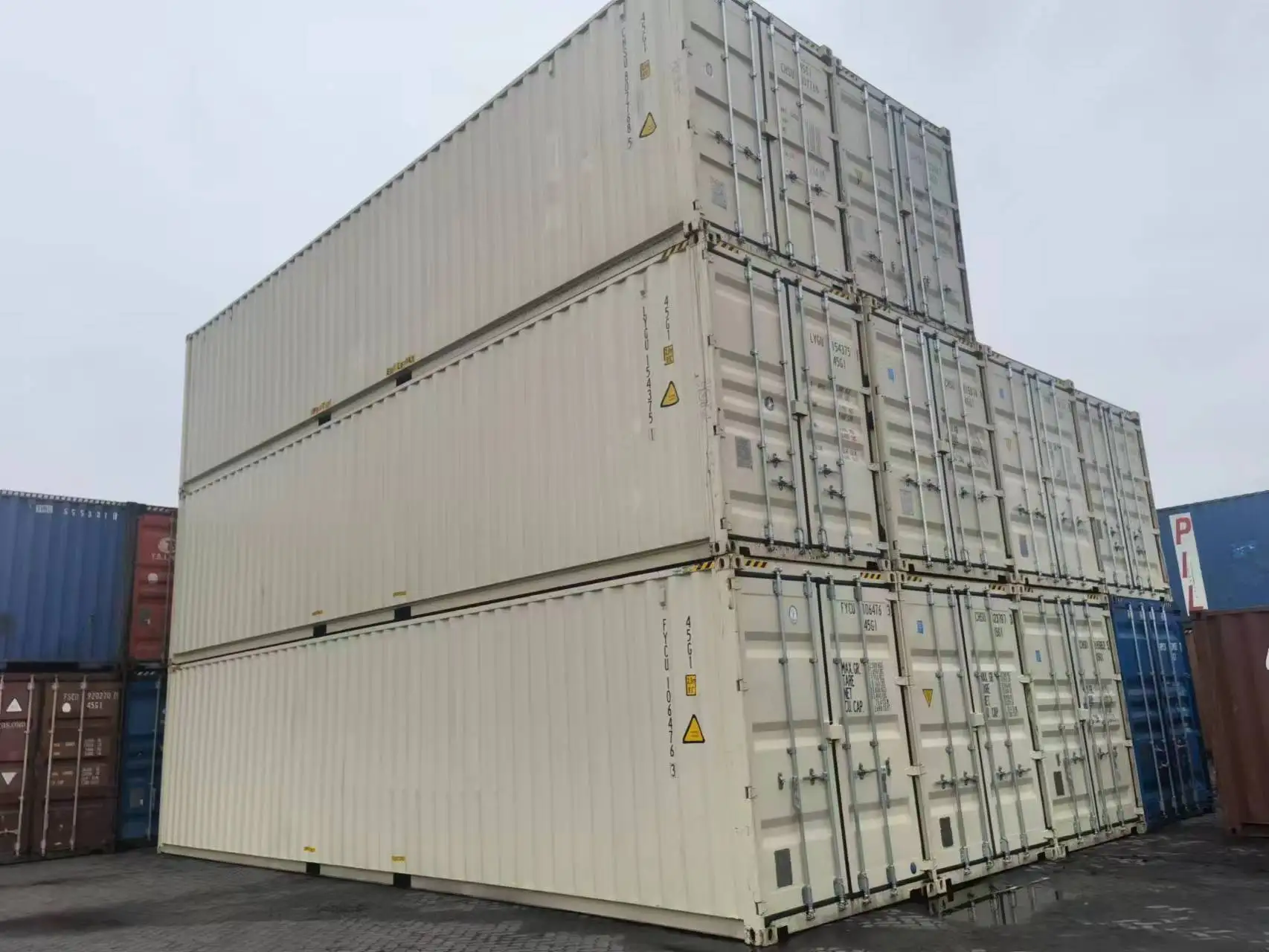 High quality 20 40ft  50%/80%/100% new used empty container/mobile container home