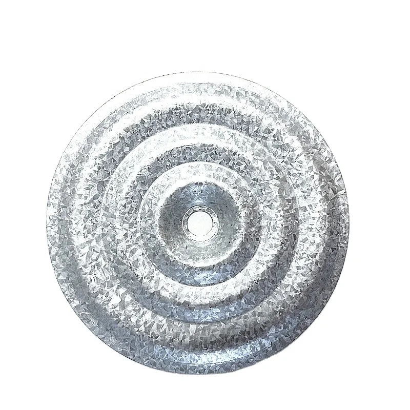 Factory hot Sale Roofing Accessories Metal Plates Fasteners Are Made Of Aluminum Insulation Plates Roofing Screws Seam Plates
