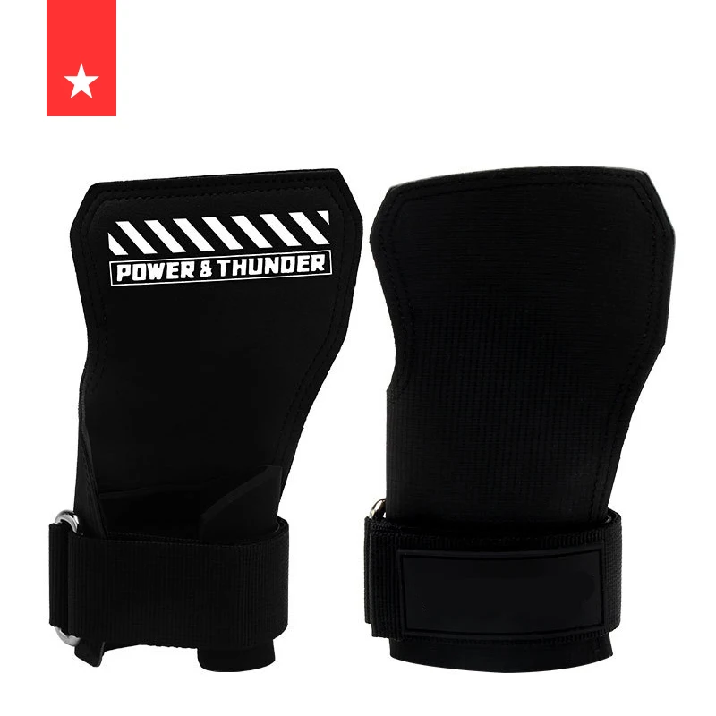 WS6490 Nylon rubber composite Palm Padded Lifting Gloves Gymnastics Palm Protector Weightlifting Hand Grips