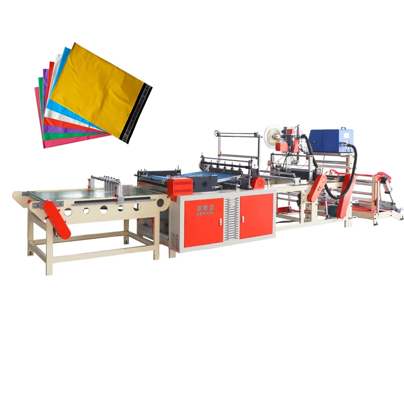 High Speed Courier Automatic Plastic Bag Making Machine
