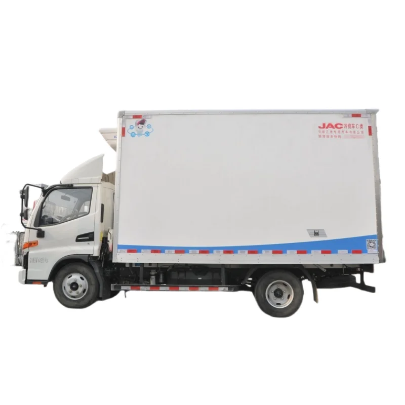 Efficient performance jac truck container 4 meters food truck Refrigerated truck