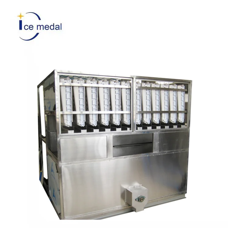 Automatic 1 tons edible cube ice machine for ice maker