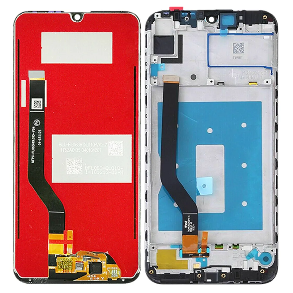 For Huawei Y7 2019 LCD Y7 Pro 2019 Display Touch Screen Replacement Parts For Huawei Y7 Prime 2019 / Enjoy 9 Screen With Frame