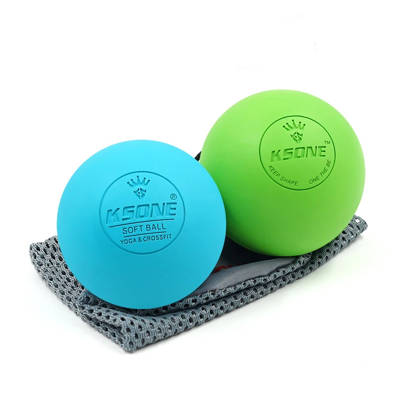 Сладкий точечный ролик для йоги терапевтический массаж премиум-класса массажные мячи для Лакросса набор из 2