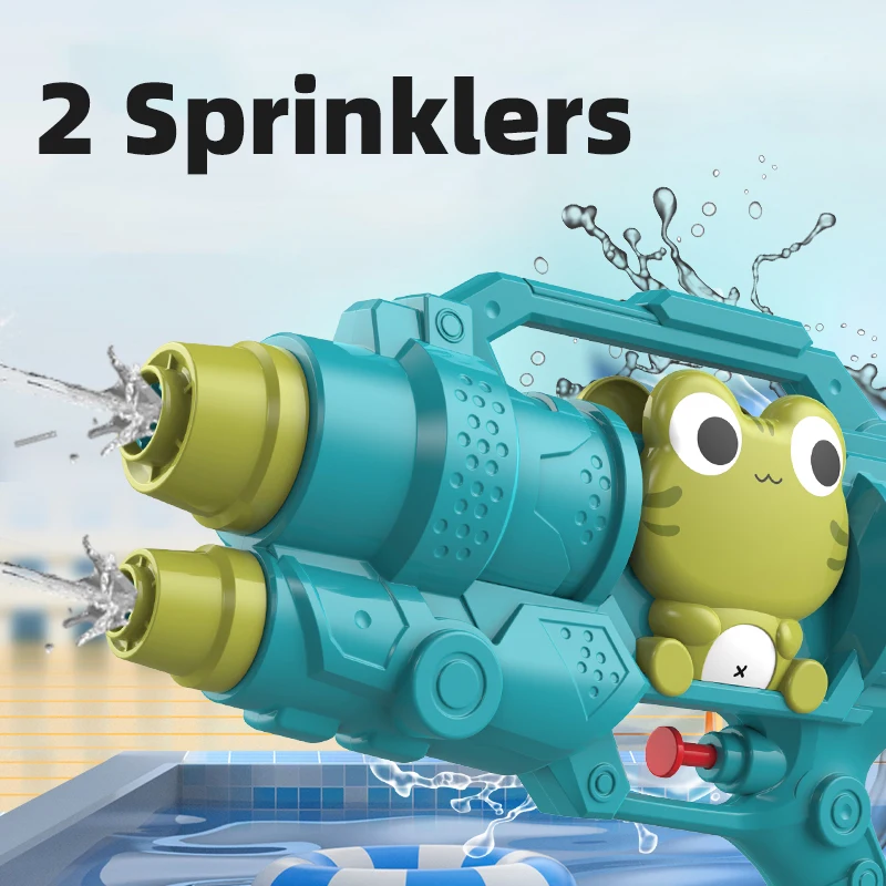 Children Water Blaster Gun Shooting Toy Long Range High Capacity Outdoor Summer Beach Water Gun Toys