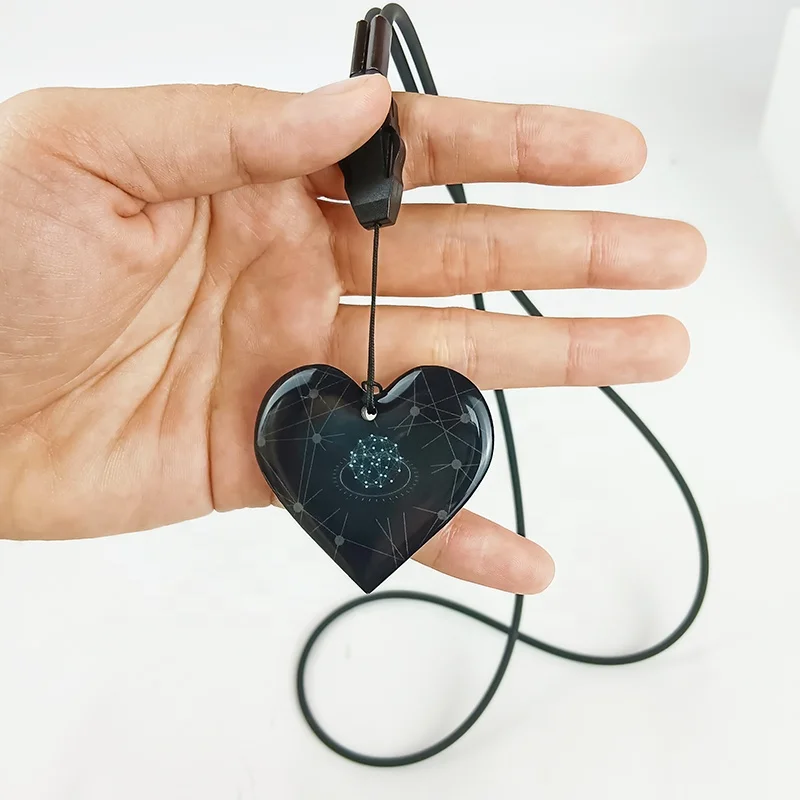 Terahertz heart shape quantum card tarjeta cuantica new me card para la salud quantum bio energy card for health care