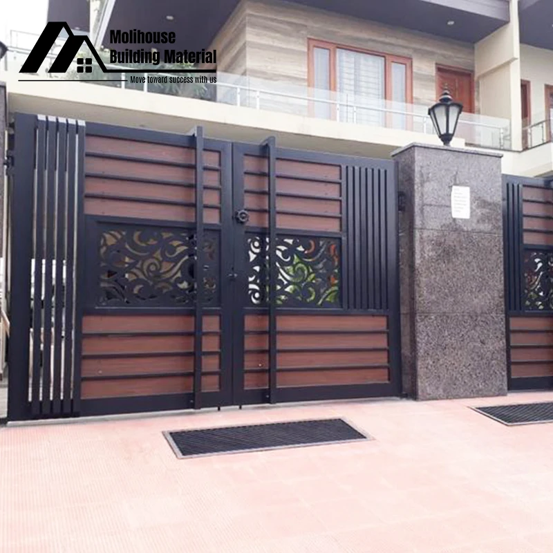 High Quality Gate Wrought Iron Gate Aluminum Gates Driveway
