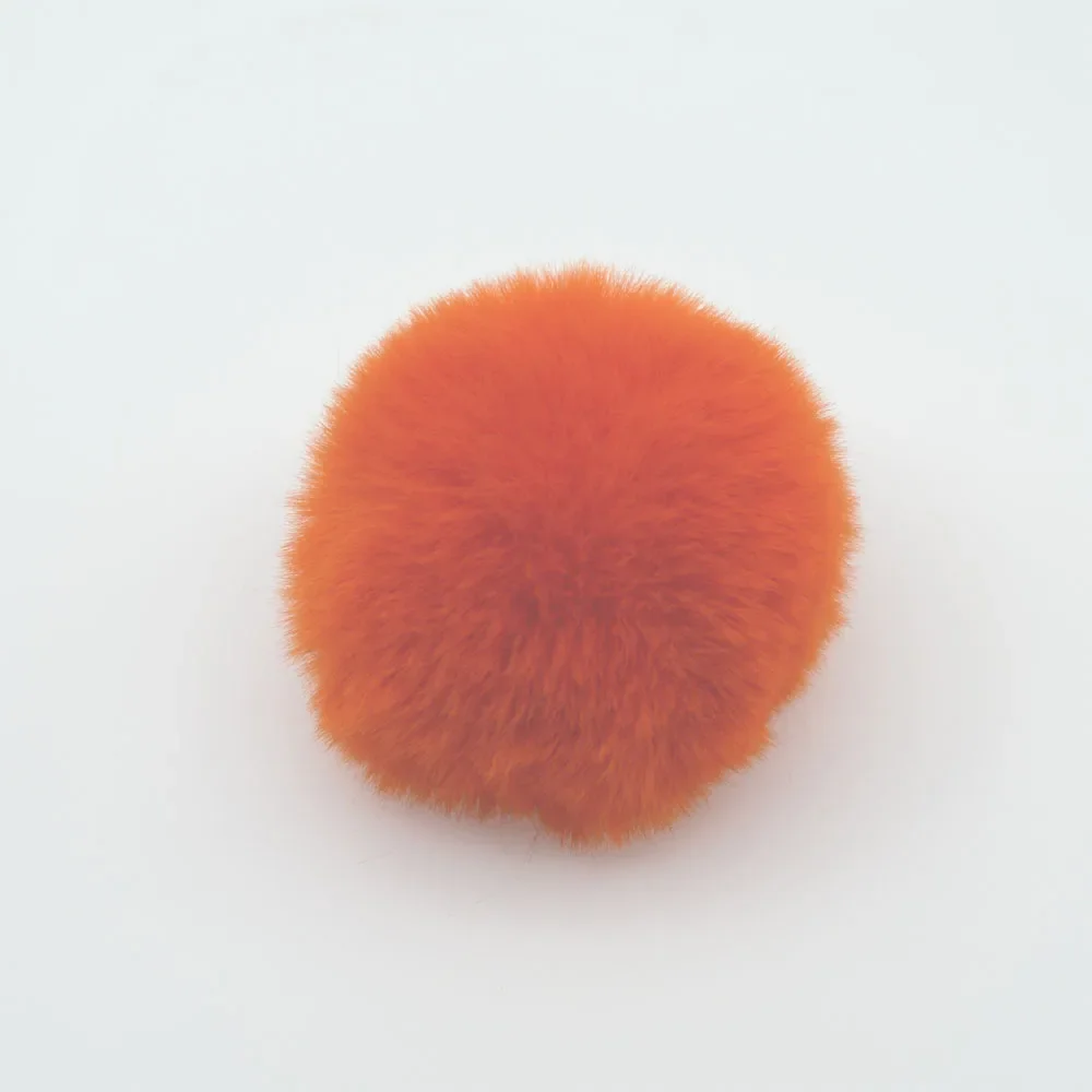 Big pompons wholesale  fur ball for knitted hat ball pom poms