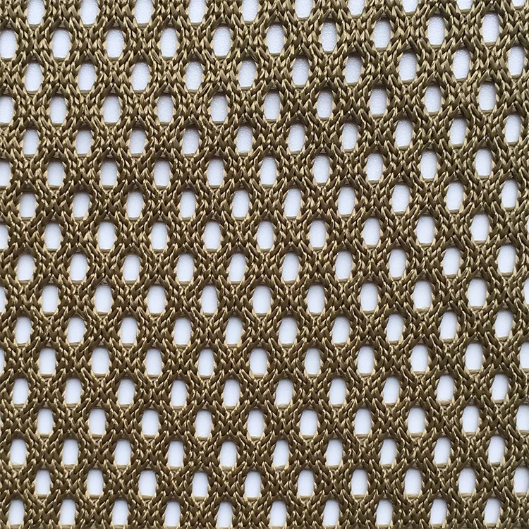 Hot sale 100% polyester outdoor mesh netting fabric for office chair, cradle,