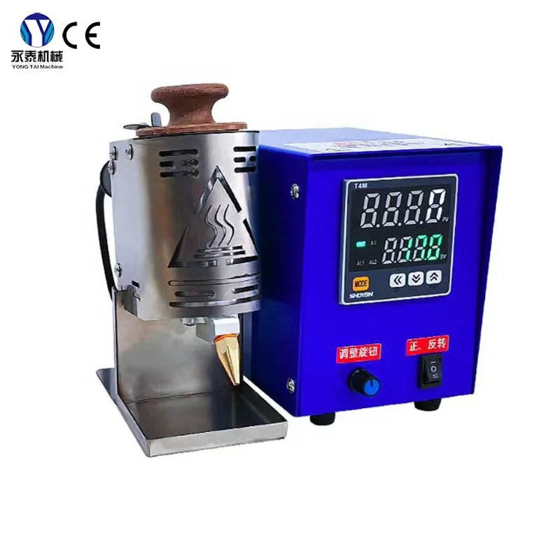 Hand push hot melt glue machine gift box leather photo frame electric  brush glue particle pressure sensitive glue gun