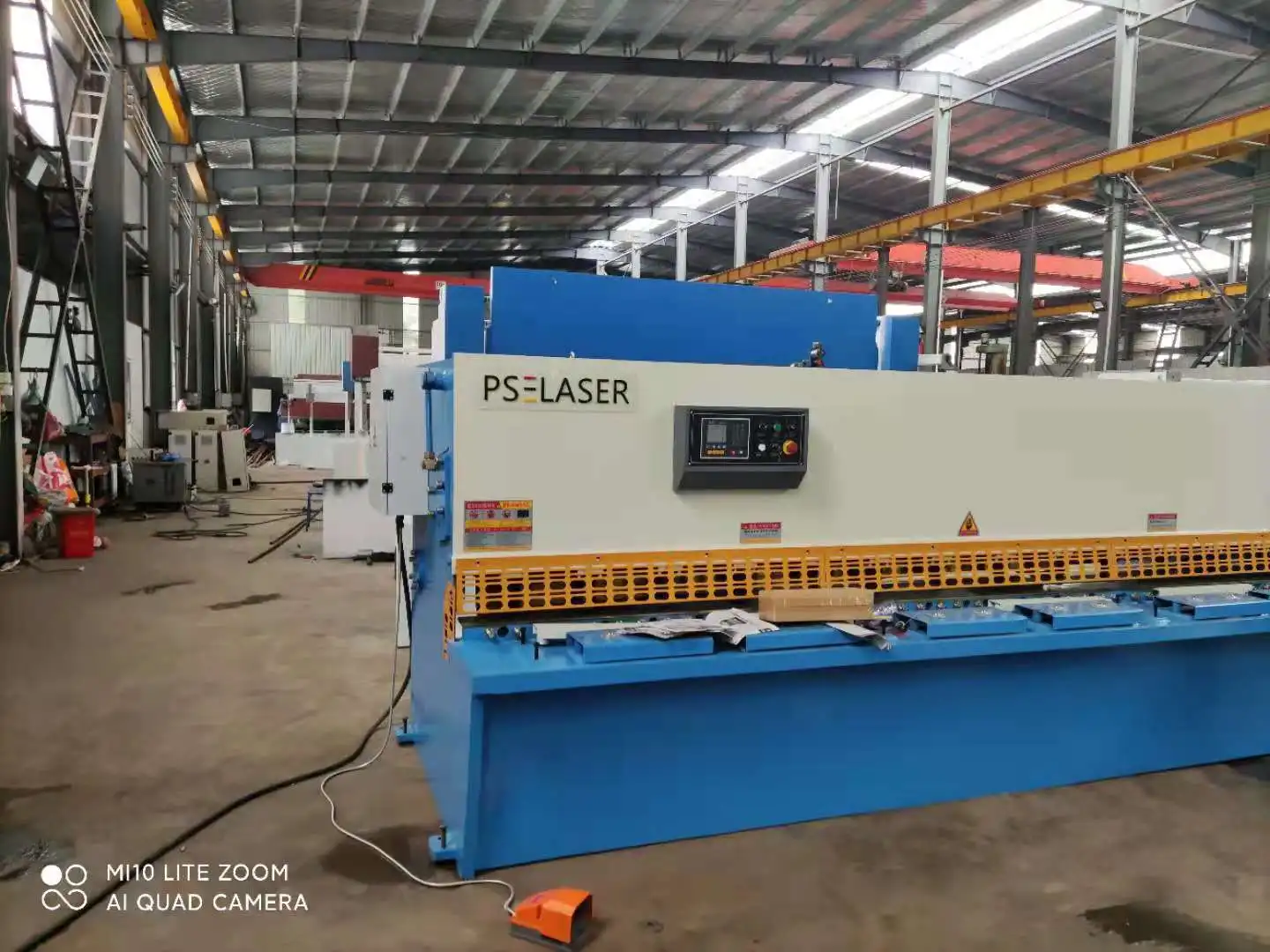 
Hydraulic Swing Beam Shearing Machine Price Model QC12K-12X2500 