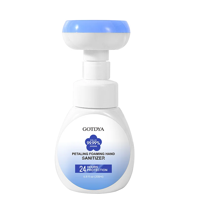 
OEM/ODM Kids Baby Private Label Natural Soothing Bubble Flower Shape Foam Soap Liquid Hand Wash 