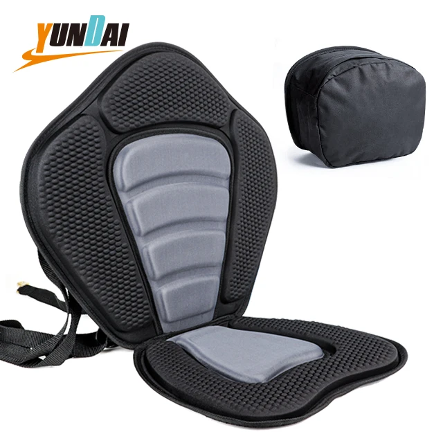 Сиденье Для Каяка с сумкой для хранения, Роскошная мягкая подушка, спинка для рыбалки, Каяка, каноэ