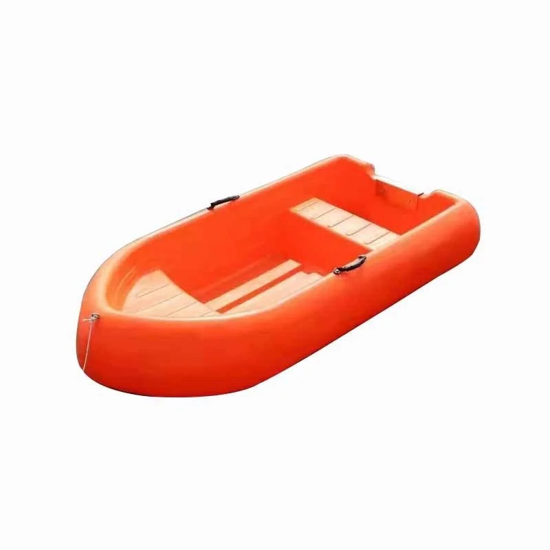 Two Persons Small 230 Solid High Density Plastic Boat For Fishing