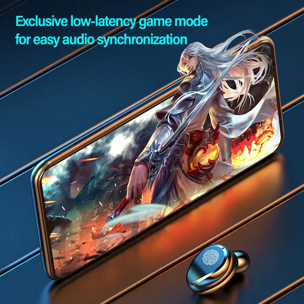 Tws Earphone Waterproof Auriculares Headphone Ear Buds True Wireless Hand Free Headset