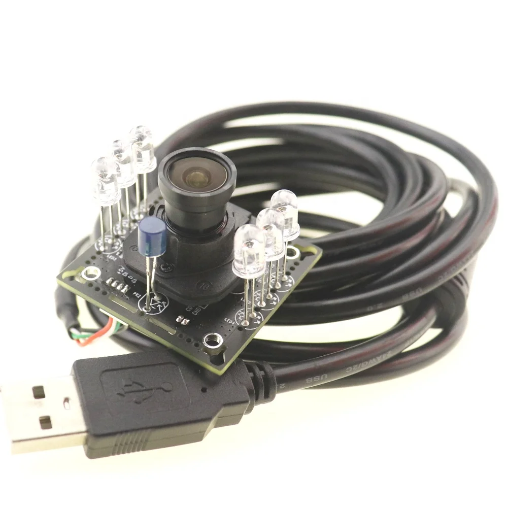 Factory CCTV USB AHD High Speed Frame 2MP 8MP H.264 Monochrome WIFI UVC OTG WDR WIDE M12 USB  OEM Security Camera Board Module