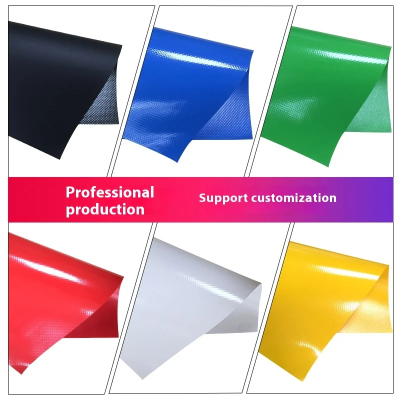 Заводские продажи многоцветный 0 6 мм фруктовый зеленый нож ПВХ брезент водонепроницаемый с покрытием зажим сетка для багажа