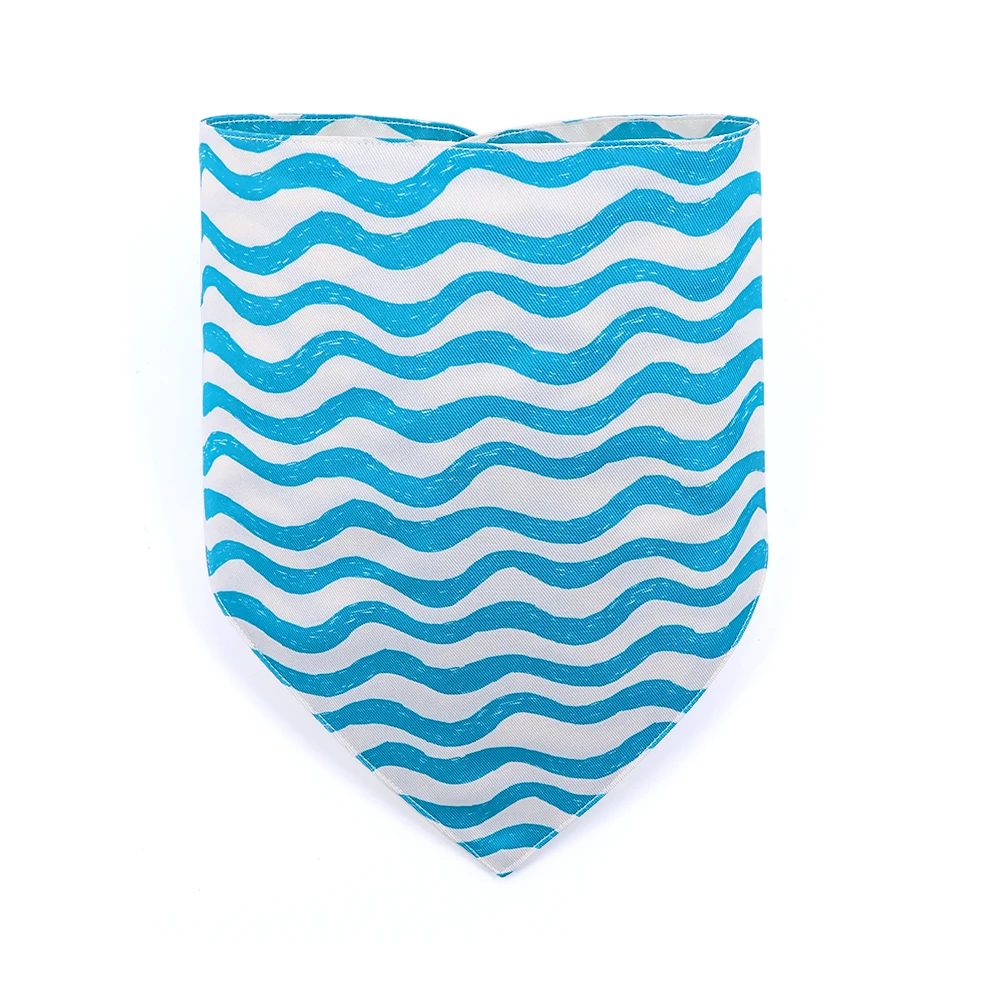 Dog Bandana and Scrunchie set polyester printed customized scarf dog bandana and headband dog bandana and scrunchie