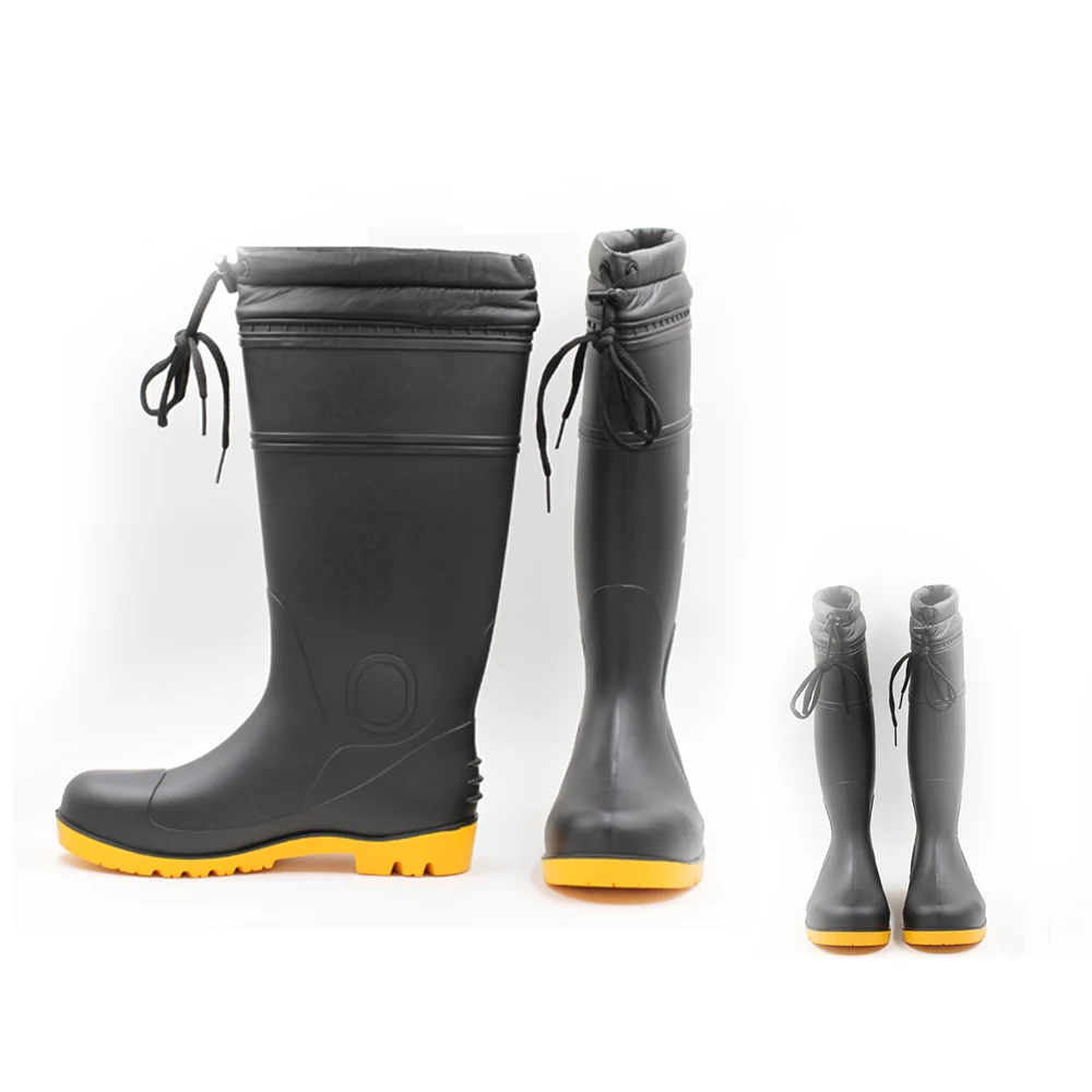 custom agriculture wellington unisex anti-slip PVC Rain Boots safety gum boots waterproof wholesale men