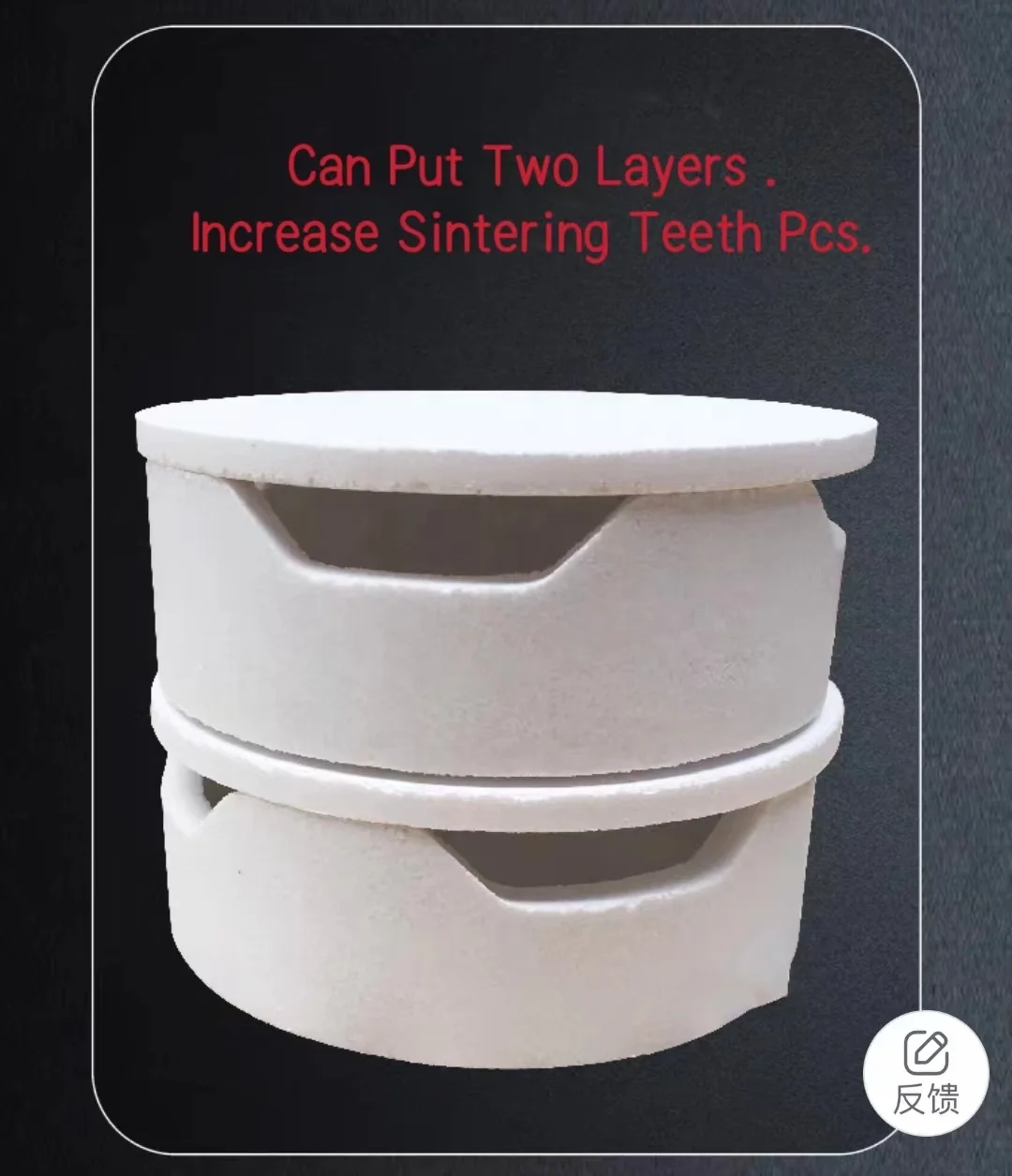 High density good thermal conductivity zirconia sintered crucible dental