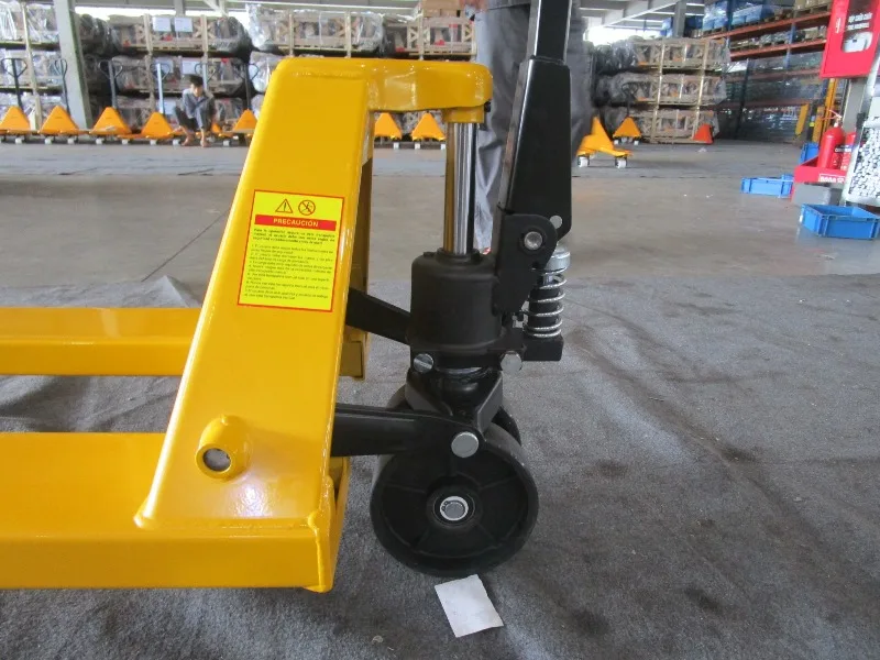 Low Price Nylon Wheels Hand Manual Forklift 2T 2.5T 3.0T Hand Pallet Truck