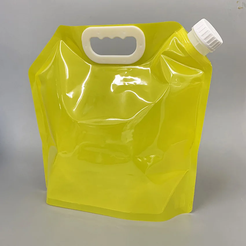 5 liter foldable plastic water container