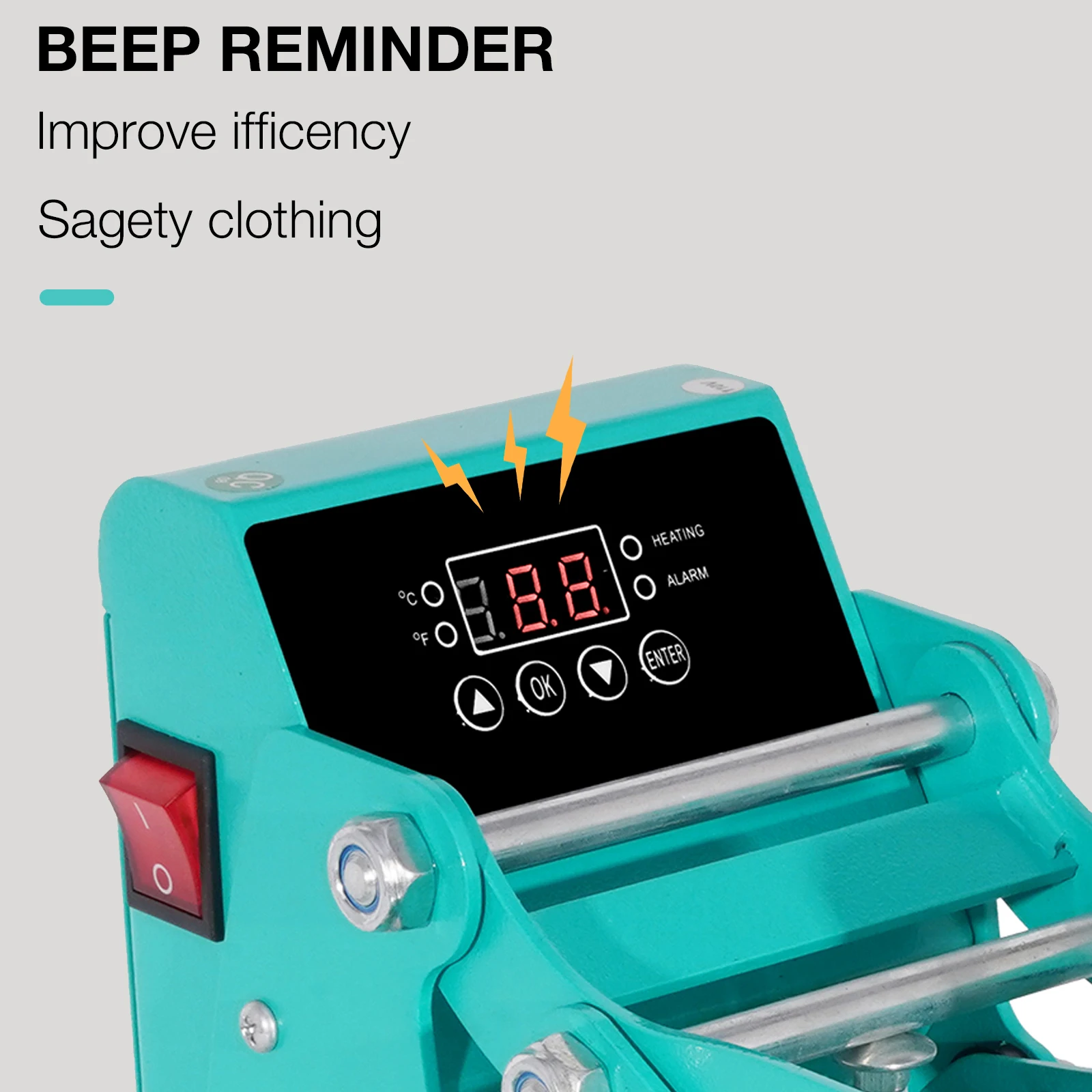 Mecolour 23x30 см термопресс для футболок