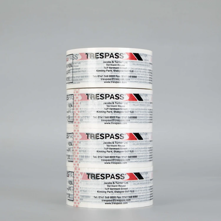 Printed With Logo Packaging Adhesive Shipping Printing Custom Packing Tape