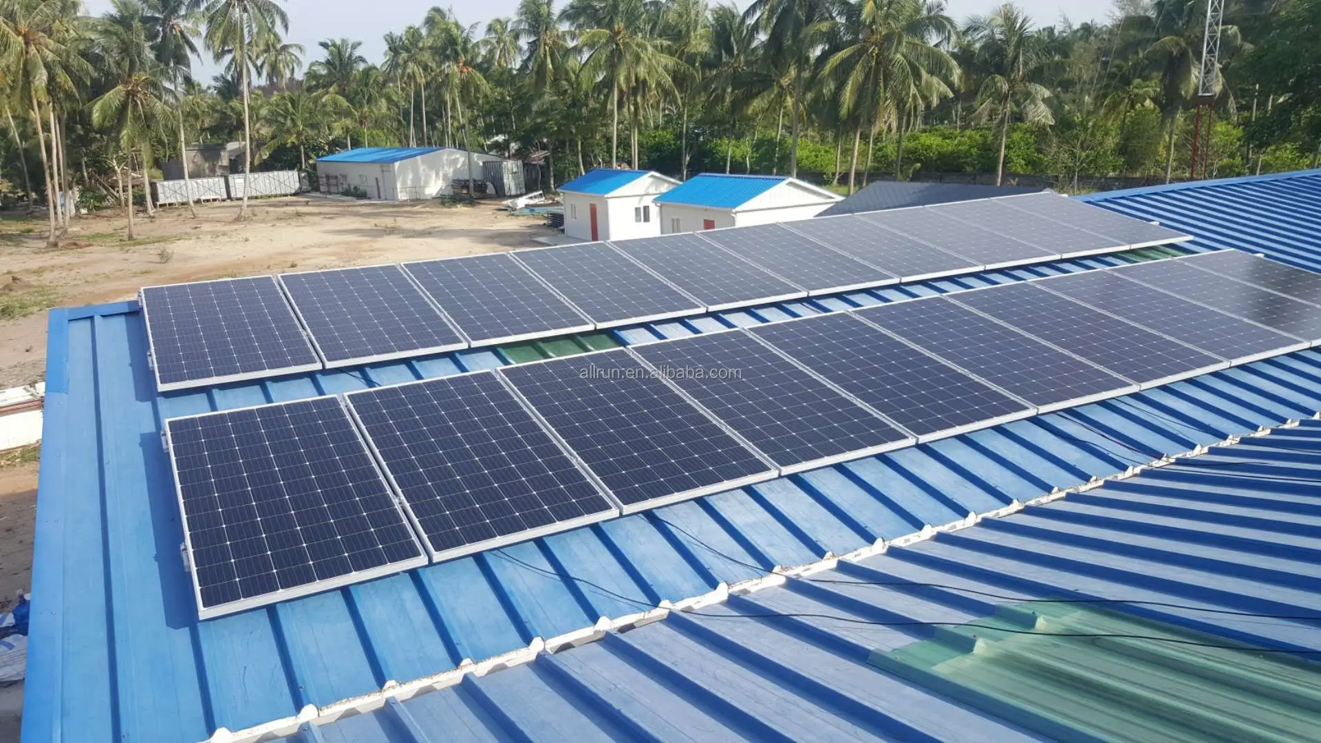 ALL in One 20kwh Lifepo4 200ah Solar Power System Industry With Lithium Battery Energy Storage