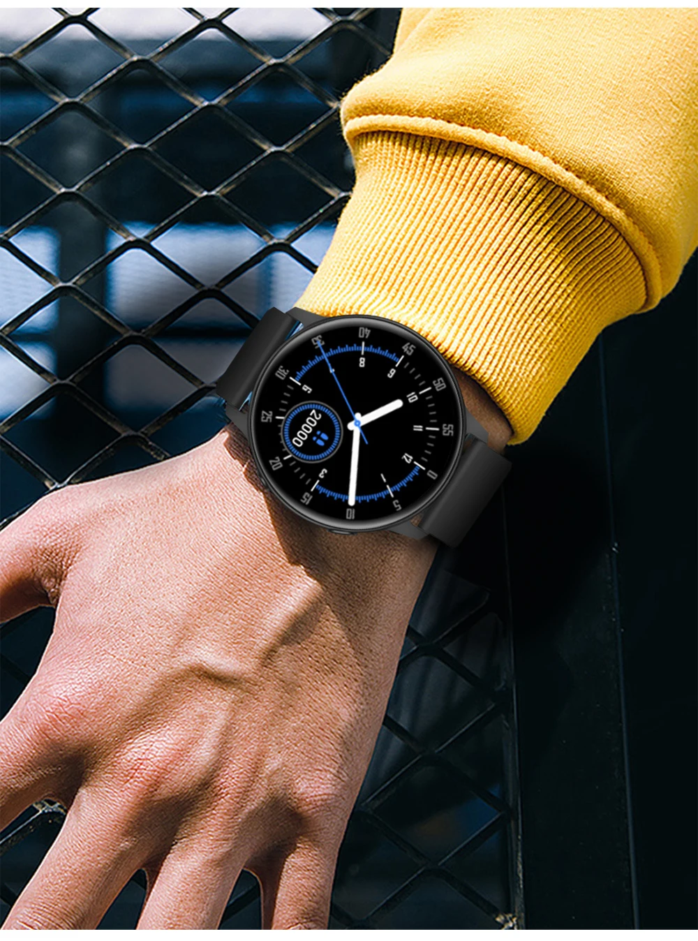 high quality cheap smart watch full touch screen smartwatch ip68 wifi fitness mobile watch screen