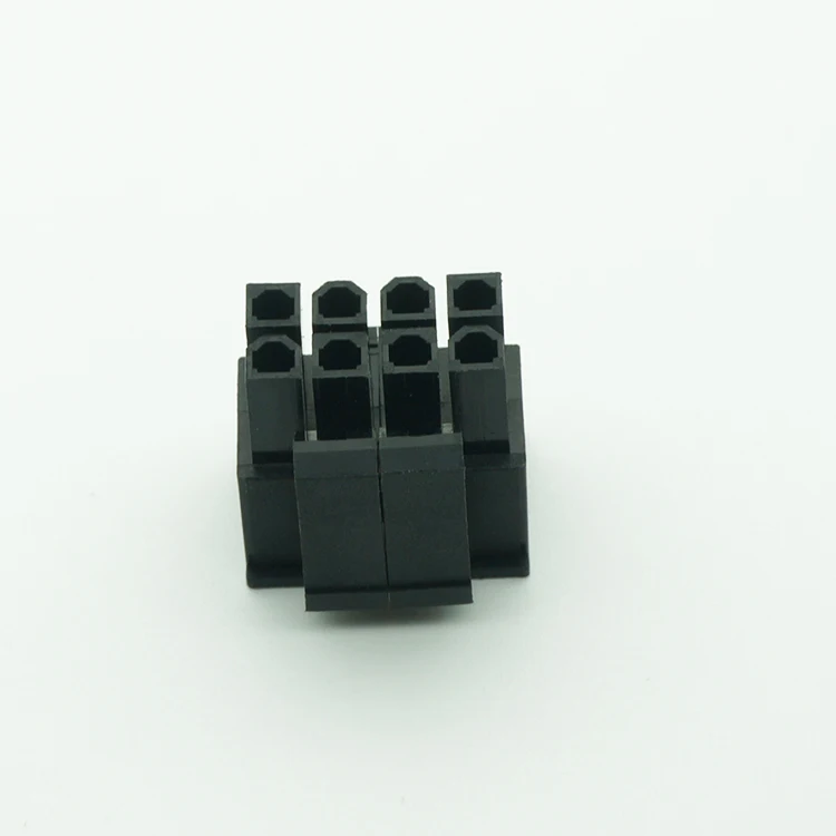 
ZPT Custom High Quality 8 pin Black Plastic Wire to Board 4.2mm 5557 Pitch Plastic Housing Connector 