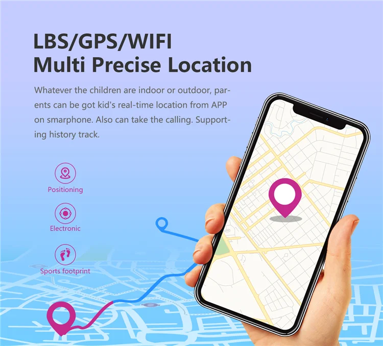 Wholesale Kids Smart Watch Lt21 Video Call Gps Lbs Wifi Sos 1.4' Ips Touch Screen Camera Smart Watch Kids