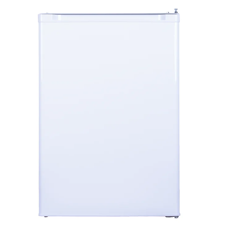 Most popular solar deep freezer 101L colorful mini fridge mini bar single door refrigerator handle BC-101 for home and hotel