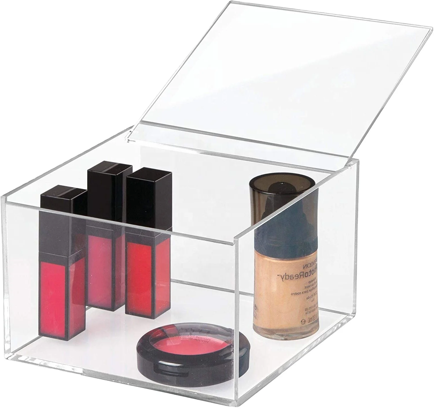 Акриловая коробка на заказ прозрачная акриловая из оргстекла с крышкой