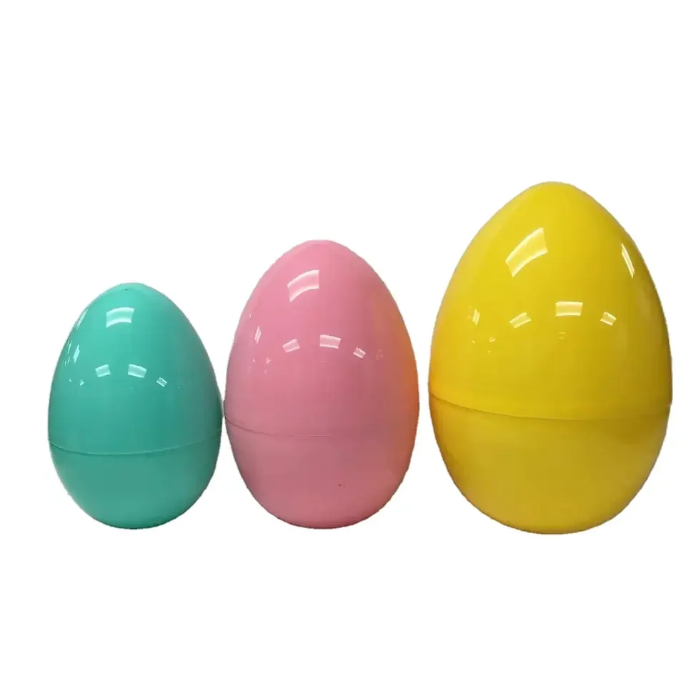Jumbo 30 cm Plastic Easter Eggs 30cm 25cm 20cm 15cm Easter Egg Large Easter Egg