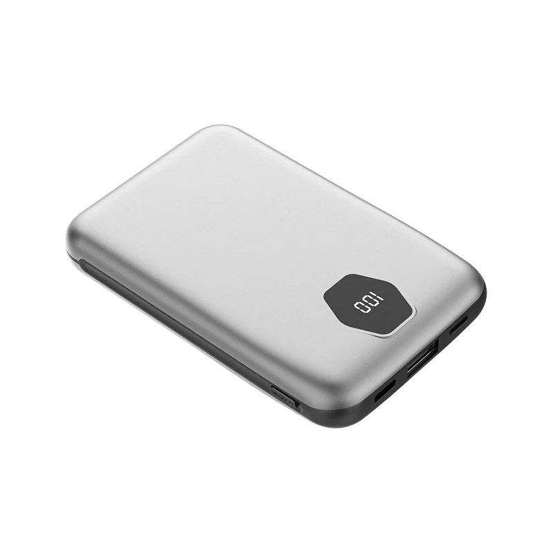 HSUEL 10000mAh metal case Digital Display Power Bank PD 20W