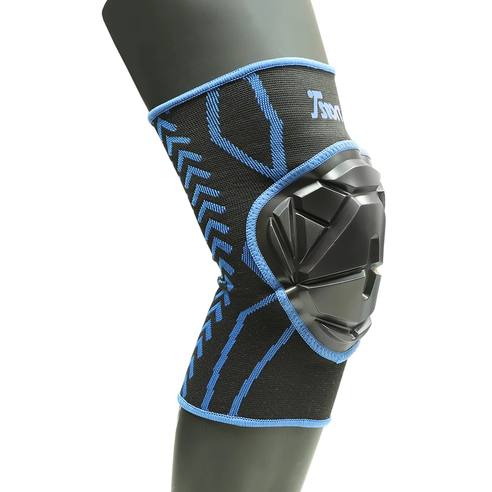 Good Quality Made In China Waterproof Polyester Nylon Jacquard Kneepads With Pu Injection Padded