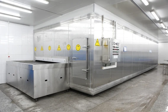 fish fast freezing machine/squid iqf quick blast freezer/tunnel freezer