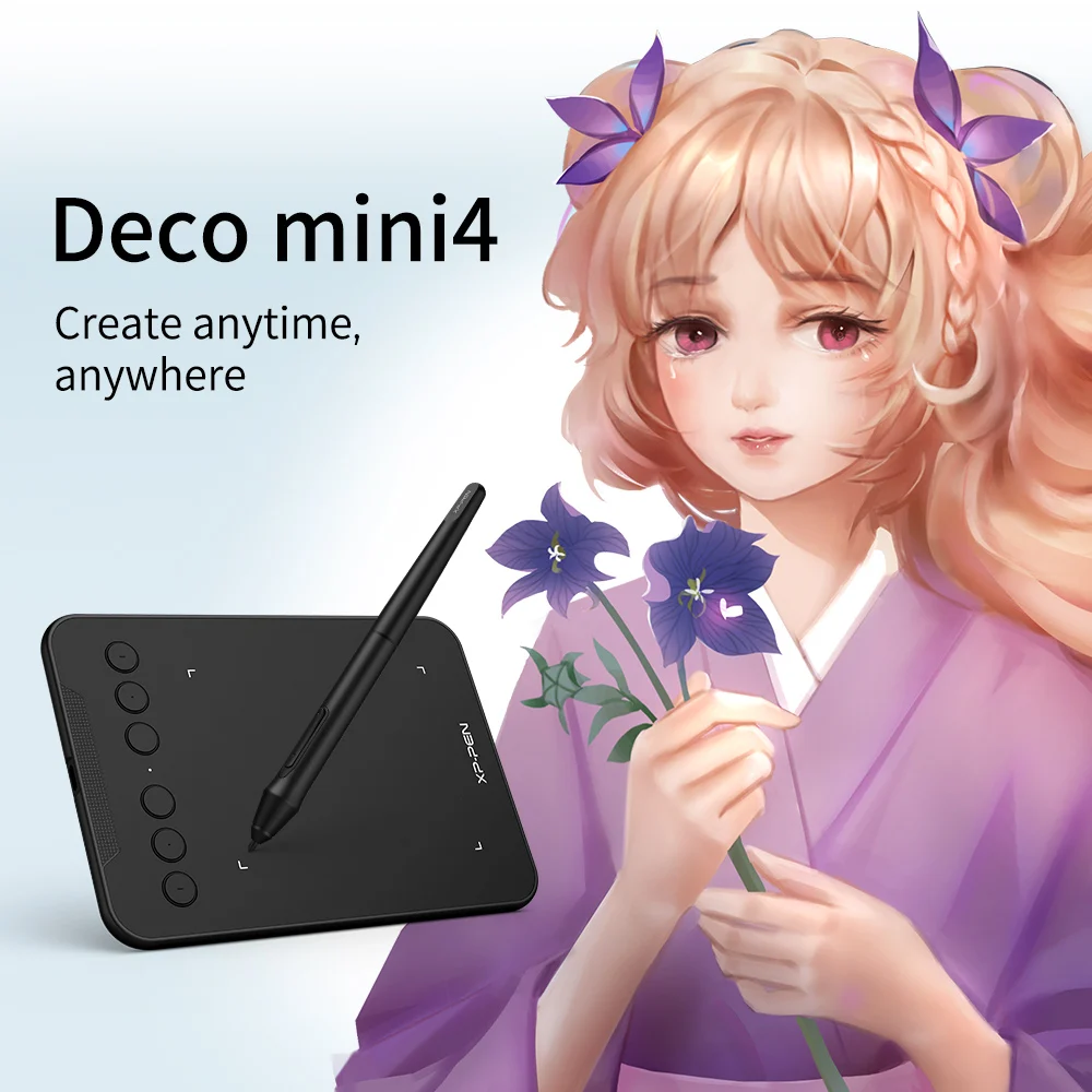 
Планшет для подписи XP-PEN деко Mini4 по низкой цене Детская современное вечерное ручка графический планшет Parblo графические планшеты 