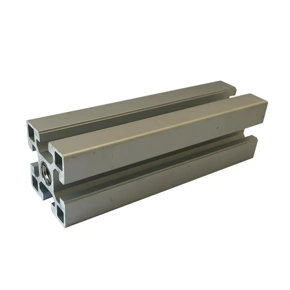 2020 3030 4040 Aluminium Extrusion Profil Frame T Slot V Slot 40x40 Custom Extruded Industrial Aluminum Profiles