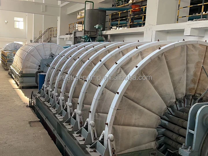 Non ferrous metal beneficiation dewatering/disc filter cloth machine/ceramic filter machine