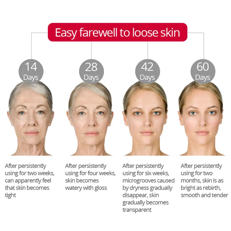 50g Korea Anti Aging Wrinkle Remover Face Cream Dry Skin Hydrating Facial Lifting Firming Day Night Cream Peptide Serum